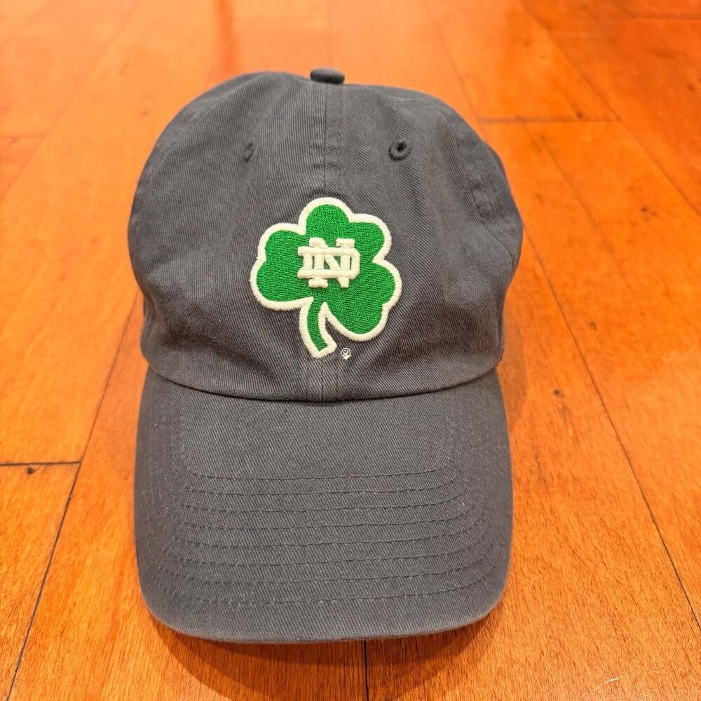 47 Brand Notre Dame Fighting Irish Shamrock Adjustable Hat One Size